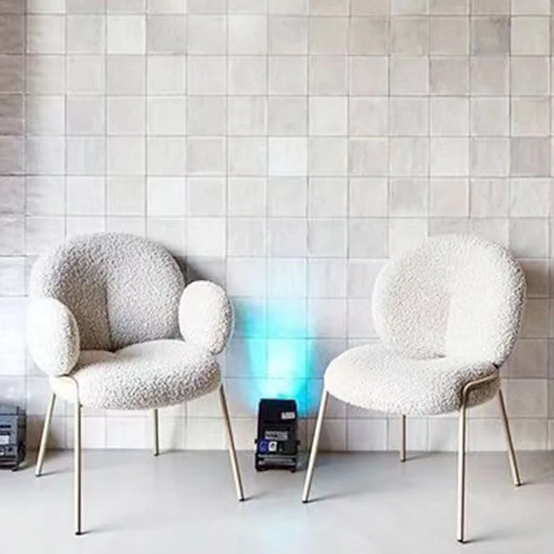 Дизайн обеденных стульев для гостиной Расслабляющий, Современный, Индивидуальный, Ресторанные Обеденные Стулья, Минималистичная мебель в скандинавском стиле Cadeiras HY Изображение 3