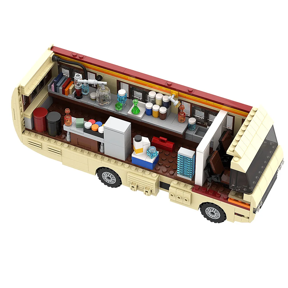Популярный сборочный блок Endless Poison Master Rv Moc-20606 Совместим с игрушками Lego Small Particle Block Assembly Toys Изображение 1