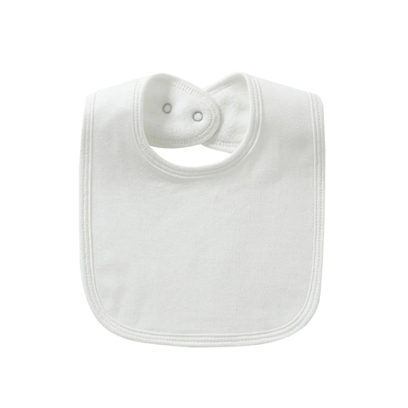 N80C Детский хлопковый нагрудник для новорожденных, полотенце от слюны, водопоглощающие осенние и зимние нагрудники Изображение 1