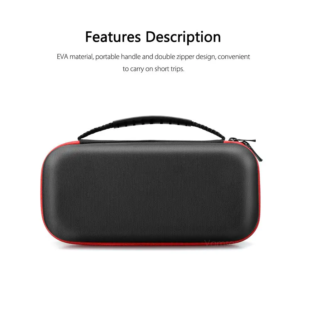 Портативная сумка для хранения, защитный рукав на молнии, дорожный чехол для переноски, игровые аксессуары, совместимые с Nintendo Switch Изображение 2