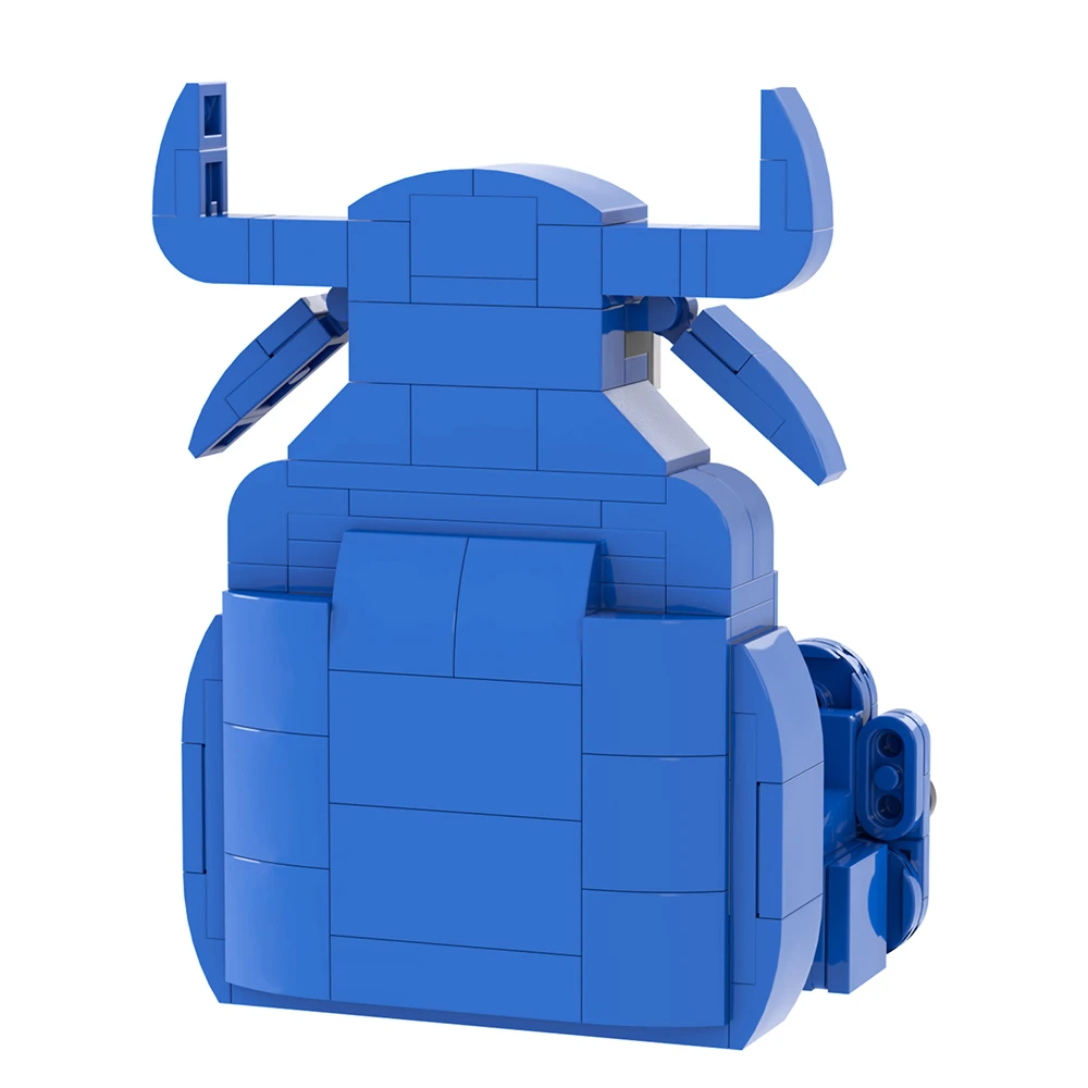 Приключенческая игра MOOXI Banban Blue Monster DIY Block Развивающая Игрушка для детей В Подарок Строительный кирпич Из сборных деталей MOC1284 Изображение 1
