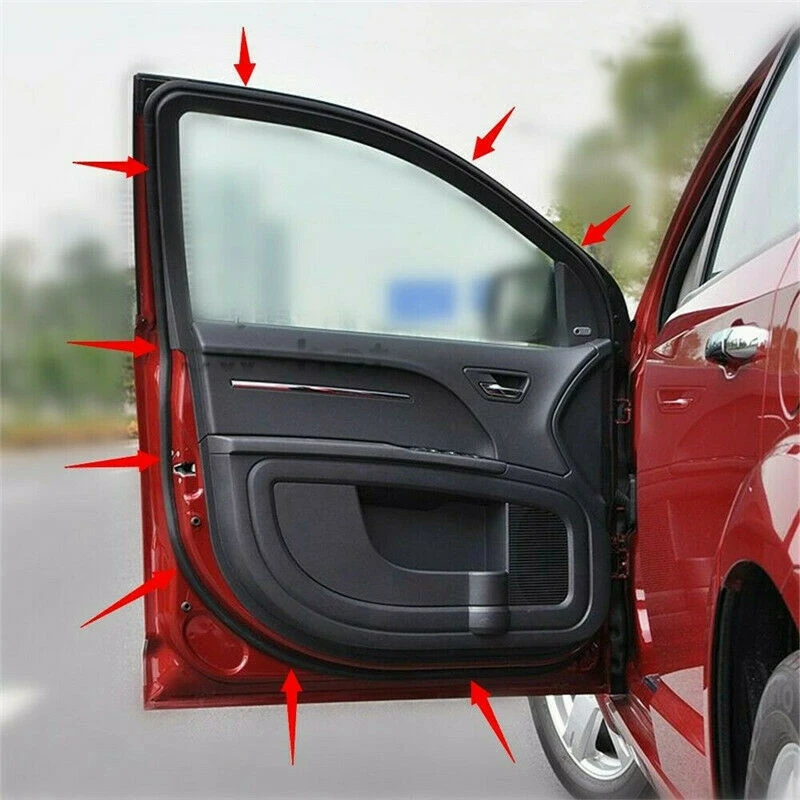 Резиновое уплотнение уплотнителя передней левой двери для Honda Civic Седан 2006-2011 72350-SNE-A01 Изображение 4