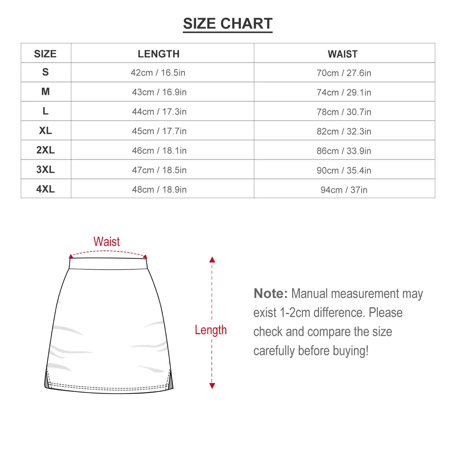 Математические формулы (акварельный фон) Светонепроницаемая брючная юбка, тренд женской одежды в корейском стиле 2023 Изображение 5