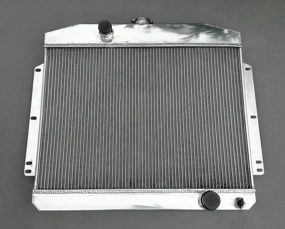 Для Mercury W/Chevy 350 5.7L V8 Ручной MT 1949 1950 1951 Алюминиевый радиатор Изображение 0