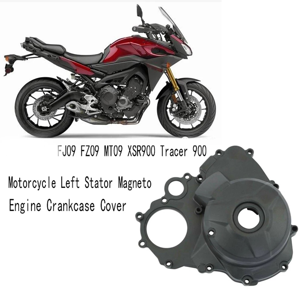 Для Yamaha FJ09 FZ09 MT09 XSR900 Tracer 900, левая крышка картера двигателя с магнитом статора мотоцикла Изображение 3