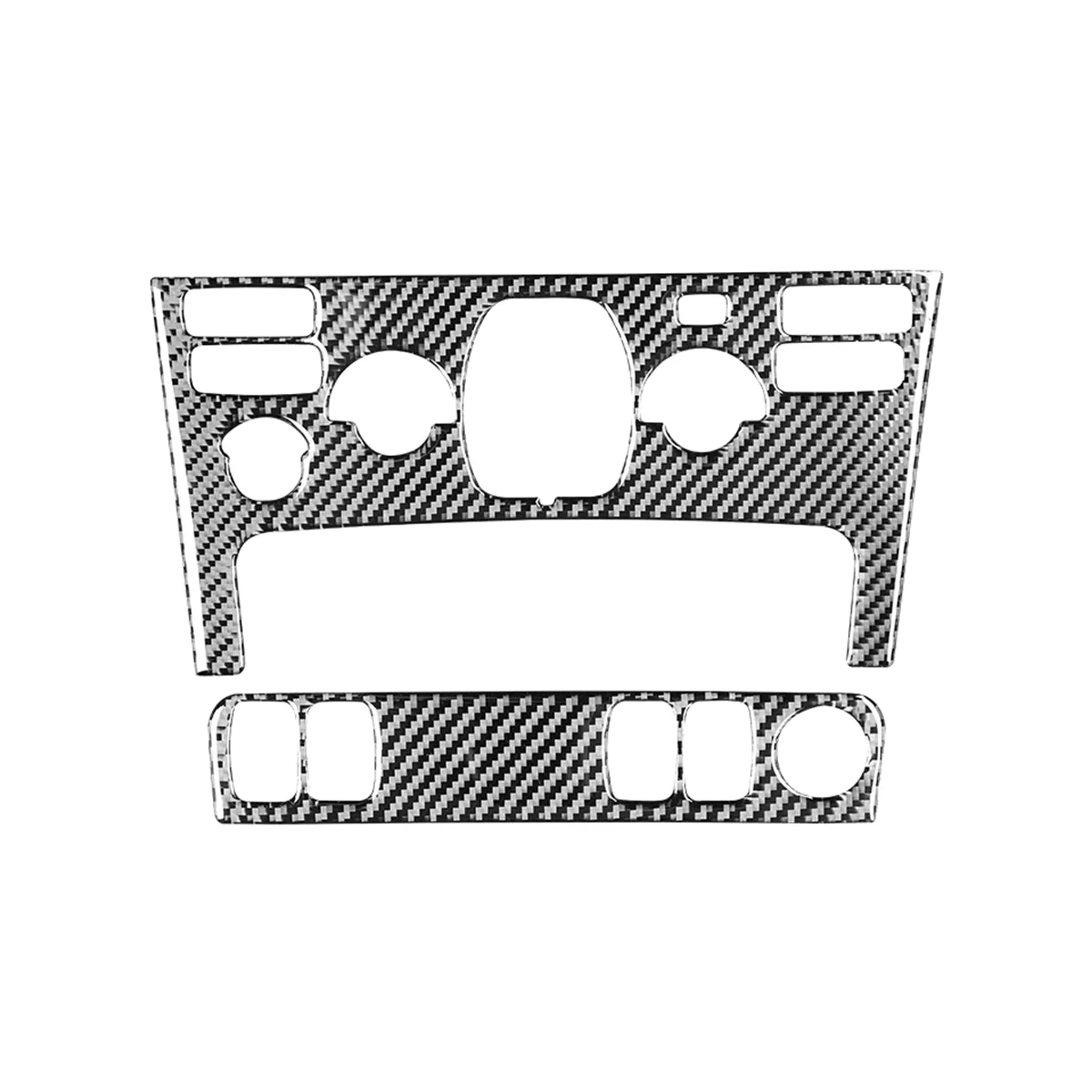 Кнопка кондиционера автомобиля, Накладка на панель переменного тока, Декоративная наклейка из углеродного волокна для Volvo XC90 2003-2014 Аксессуары, A Изображение 0