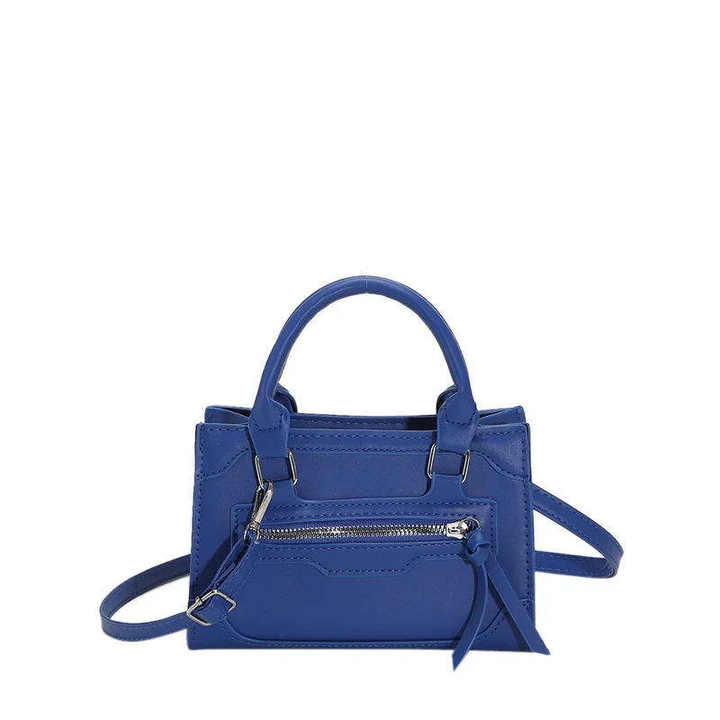 Дизайнерская сумка класса люкс 2023, Новая стильная женская сумка, кожаная женская сумка, модные однотонные сумки через плечо высокого качества Изображение 5