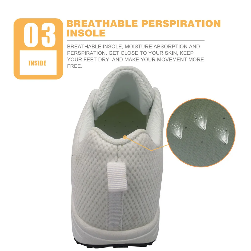 Принт Green Little Fresh для медсестер, осенне-зимняя спортивная обувь для путешествий, дышащие женские брендовые кроссовки, принт по запросу Изображение 4