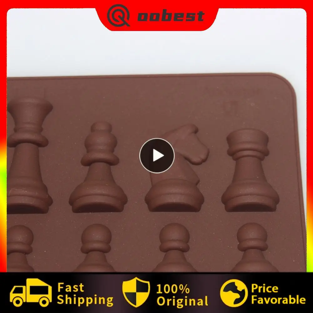 Силикагель, легко моющаяся силиконовая форма, Антипригарная форма, прочная форма для шоколада Лоток для приготовления шоколада Должен иметь Изображение 0