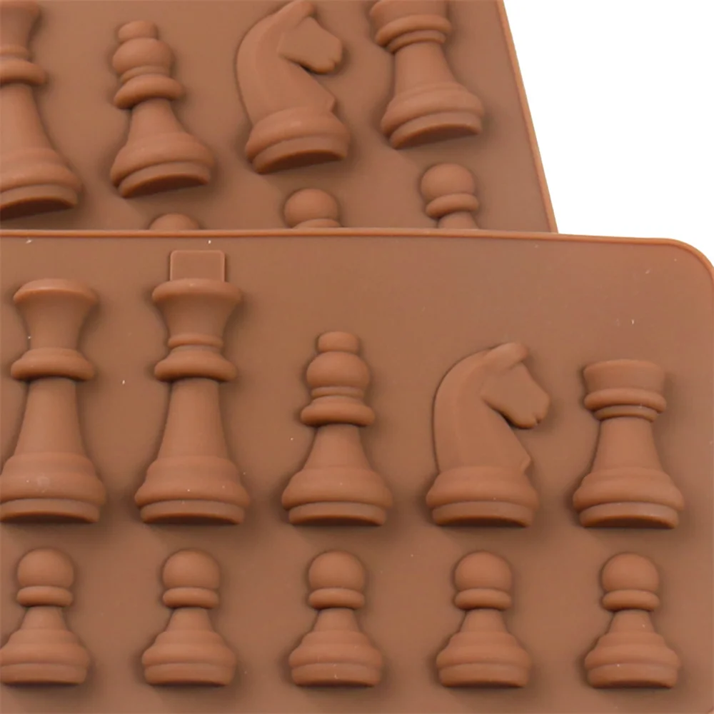 Силикагель, легко моющаяся силиконовая форма, Антипригарная форма, прочная форма для шоколада Лоток для приготовления шоколада Должен иметь Изображение 2