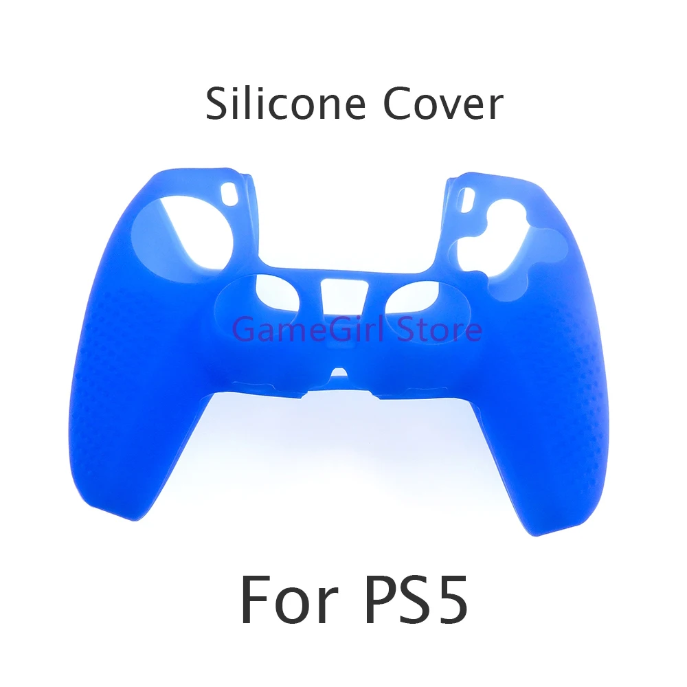 1 шт. нескользящий силиконовый чехол, защитный чехол для геймпада для Playstation 5, аксессуары для игрового контроллера PS5 Изображение 0