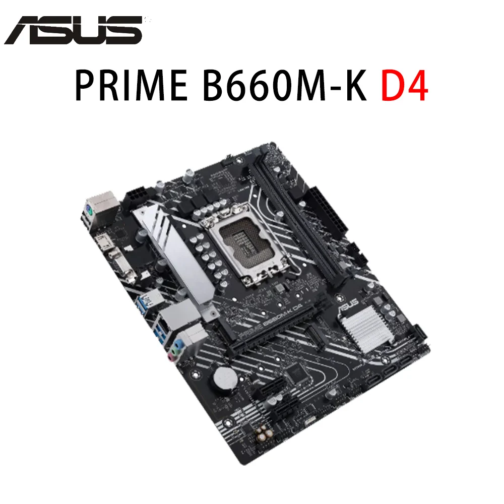 НОВЫЙ процессор Intel Core i5 12490F + материнская плата ASUS PRIME B660M-K D4 LGA 1700 64 ГБ PCIe®4.0 M.2 DDR4 HDMI® Intel 12th 13th Настольный процессор Изображение 3