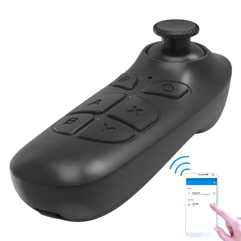 Мини-VR Пульт Дистанционного Управления Беспроводной Bluetooth Геймпад VR Пульт Дистанционного Управления Подходит Для Мобильного телефона /планшета /ТВ-приставки / ПК Для Управления Музыкой Изображение 0