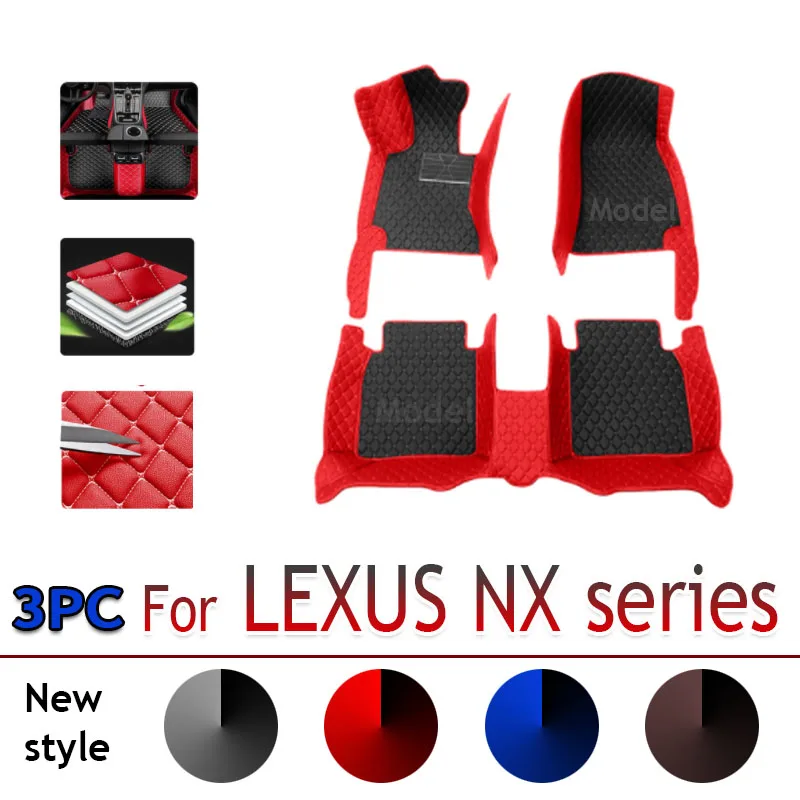 Автомобильные коврики для LEXUS NX серии 200 300h 300 200t 2015 2016 2017 2018 2019 2020 Пользовательские автомобильные накладки для ног Изображение 0