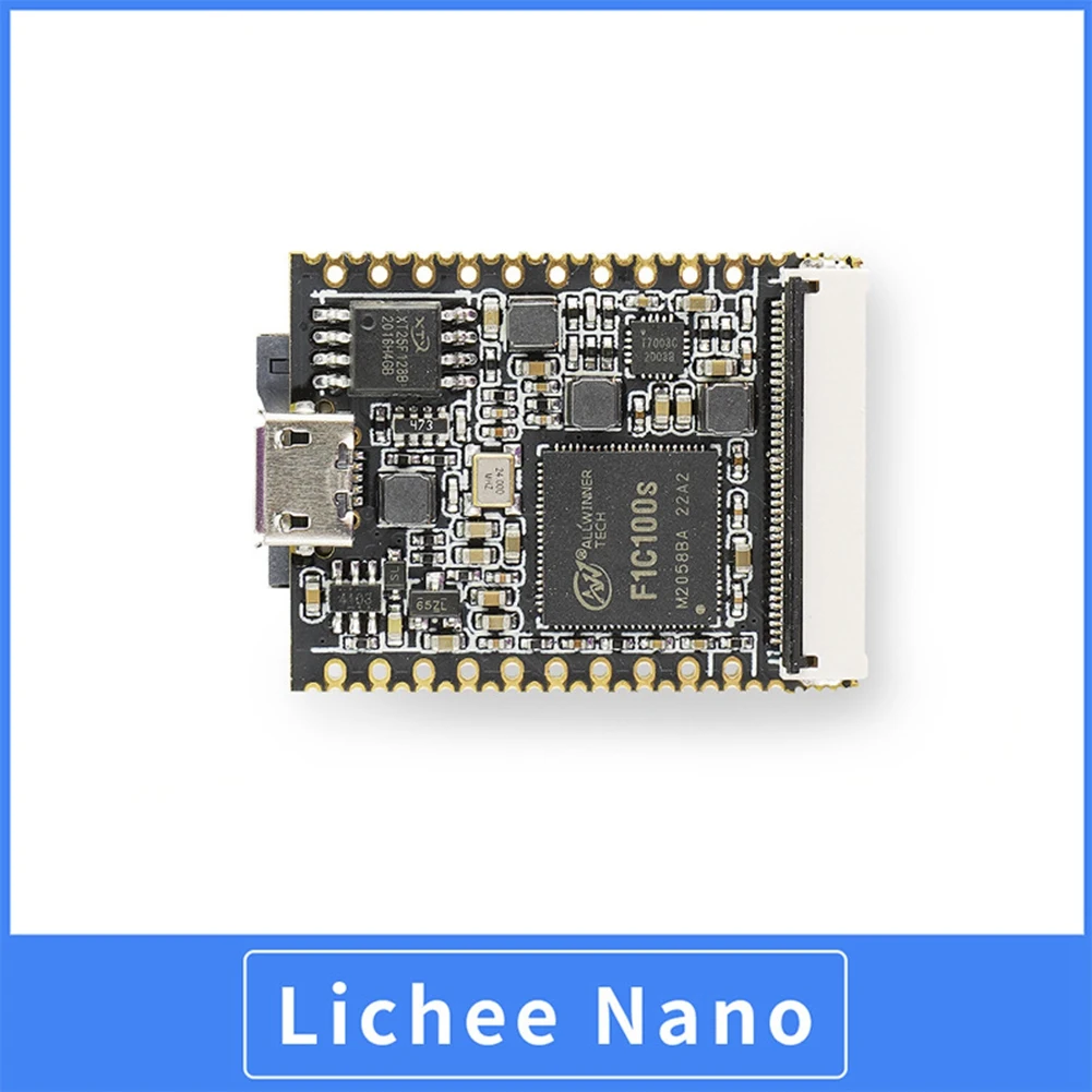 Для Lichee Nano с Allwinner F1C100S Flash Плата разработки Linux с 5-дюймовым экраном с сопротивлением 16 М Версия Flash Изображение 5