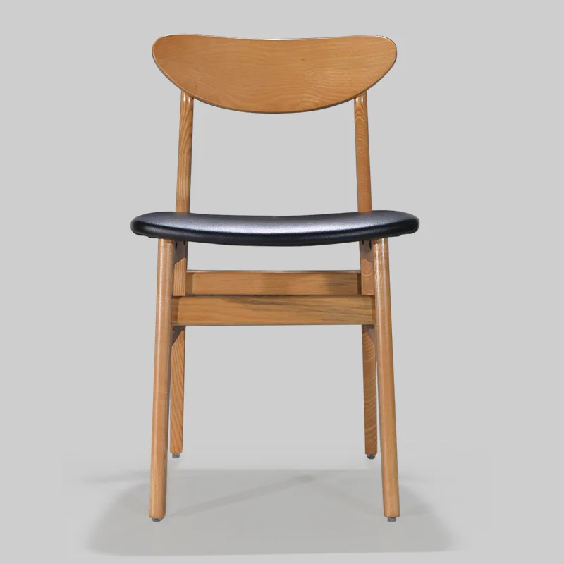 Деревянный Индивидуальный обеденный стул, комод для отдыха, Переносной Дизайнерский обеденный стул, мобильные телефоны для кафе, мебель для дома Sillas De Comedor Изображение 2