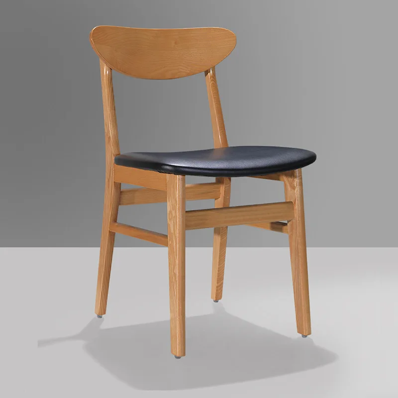 Деревянный Индивидуальный обеденный стул, комод для отдыха, Переносной Дизайнерский обеденный стул, мобильные телефоны для кафе, мебель для дома Sillas De Comedor Изображение 3