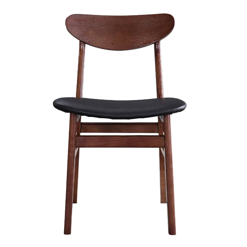 Деревянный Индивидуальный обеденный стул, комод для отдыха, Переносной Дизайнерский обеденный стул, мобильные телефоны для кафе, мебель для дома Sillas De Comedor Изображение 5