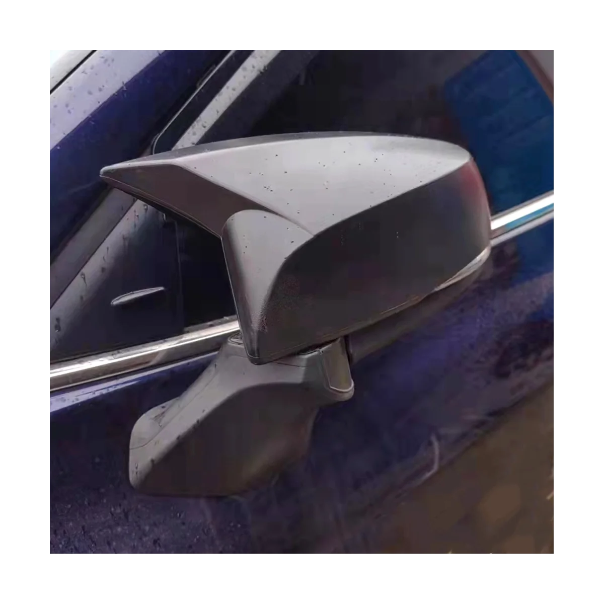 Для Toyota Sienna 2021 2022 Накладка на боковое зеркало заднего вида автомобиля, наклейка, Аксессуары для литья, стиль рожка из углеродного волокна ABS Изображение 2