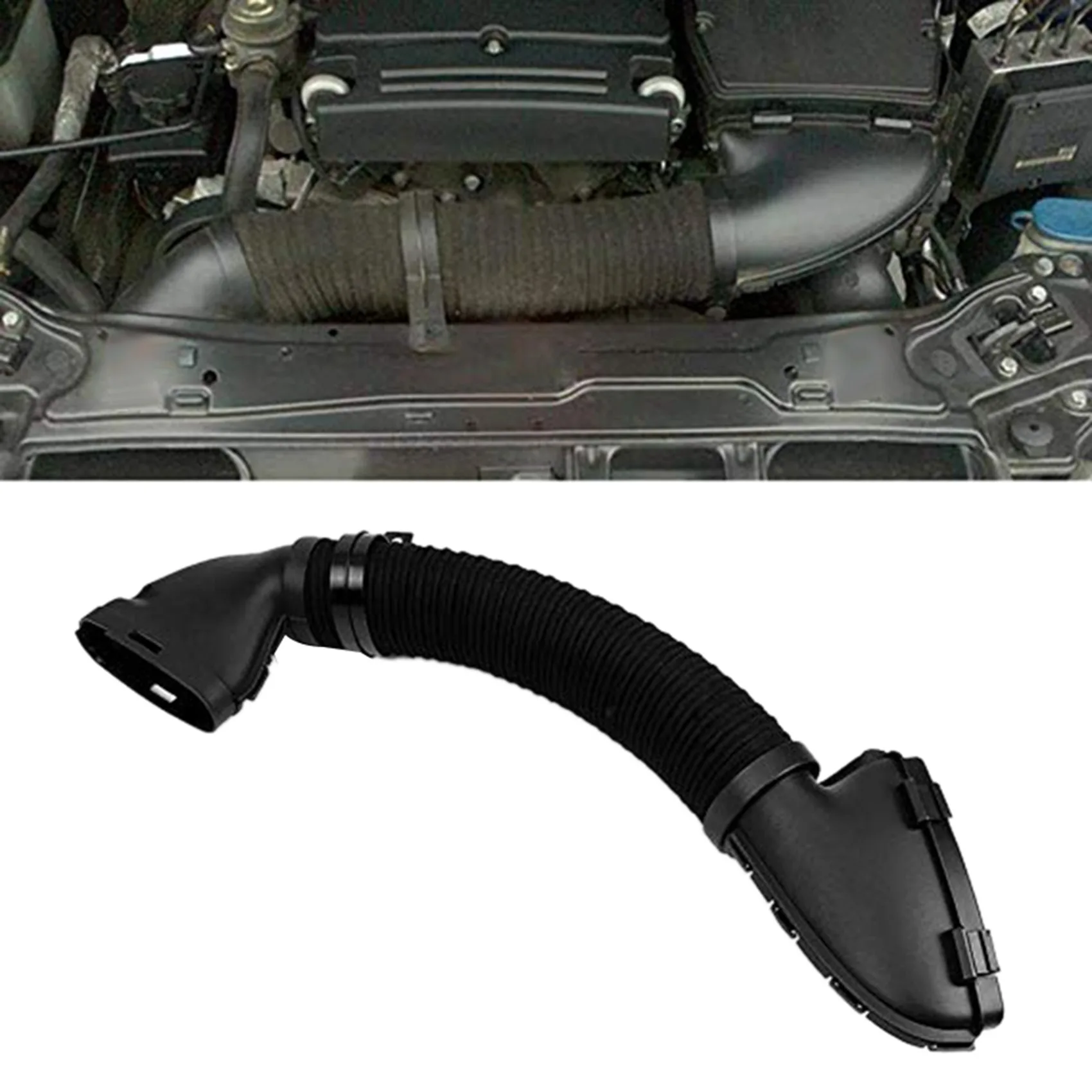 2X Автомобильный полипропиленовый нетканый шланг воздухозаборника для Mercedes-Benz W203 CL203 CLK209 S203 C209 Изображение 3