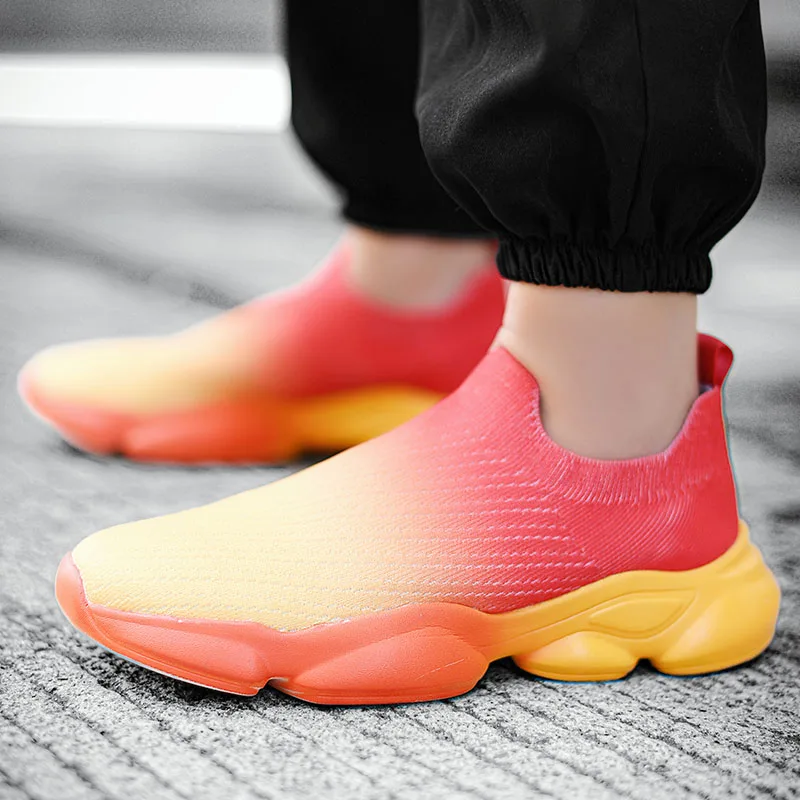 Мужская Новая Спортивная Повседневная обувь 2023 г. Удобные кроссовки Модная Обувь для ходьбы Мужские Кроссовки Дышащие Zapatillas De Hombre Изображение 4