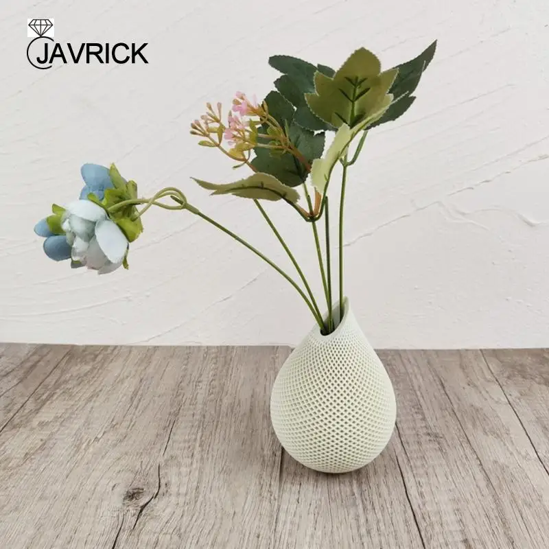 Геометрическая домашняя ваза с капельками воды Силиконовые формы Ящик для хранения Форма для изготовления горшка для суккулентов Держатель для цветочных горшков Изображение 0