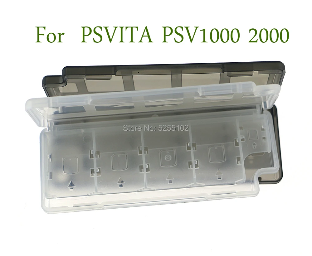 50шт 10 в 1 Материальный Ящик Для Хранения Sony PSVita PS Vita 1000 Коробка для Карт памяти PSV Чехол для игровых карт PSV1000 PSV 2000 Case Изображение 0