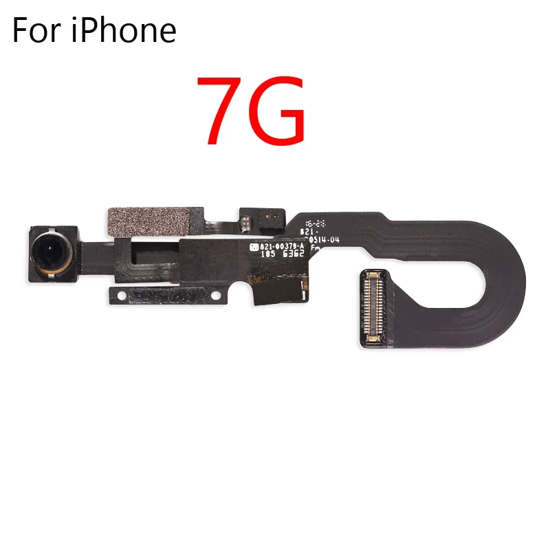 Оригинальная замена фронтальной камеры для iPhone XR Xs 6 6s 7 8 Plus SE Датчик приближения Маленькая фронтальная камера Гибкий кабель Запчасти для телефона Изображение 1