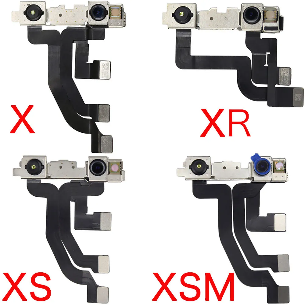 Оригинальная замена фронтальной камеры для iPhone XR Xs 6 6s 7 8 Plus SE Датчик приближения Маленькая фронтальная камера Гибкий кабель Запчасти для телефона Изображение 5