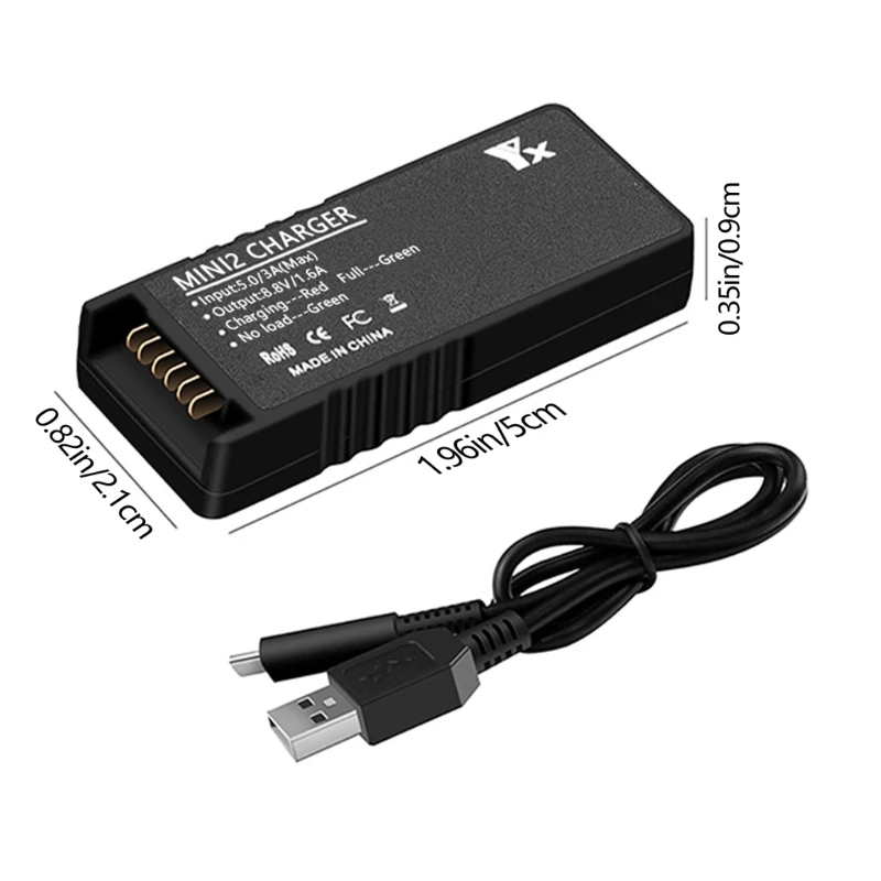 2023 Новинка для mavic Mini Battery USB Портативный мини-концентратор для зарядки для mavic Mini Accessories QC3.0 5V 3A Изображение 5