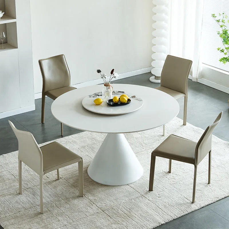 Роскошный Кожаный обеденный стул Скандинавского дизайна, Эргономичный стул для гостиной, кухонный стул для офиса, Балкон, спальня, Гостиничная мебель Silla Comedor Изображение 5