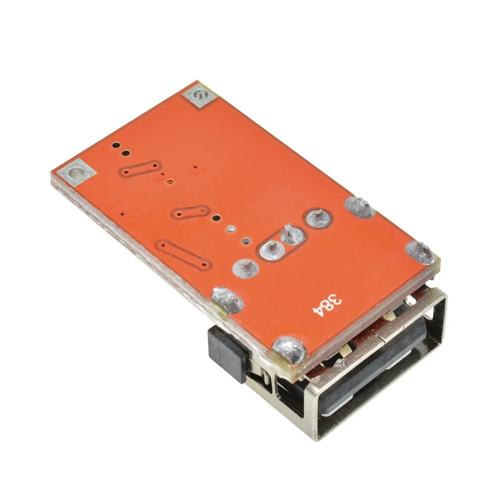 Модуль автомобильного USB-зарядного устройства от 6-24 В до 5 В 3A, понижающий модуль постоянного тока, преобразователь, модуль питания Эффективность 97,5% Изображение 5