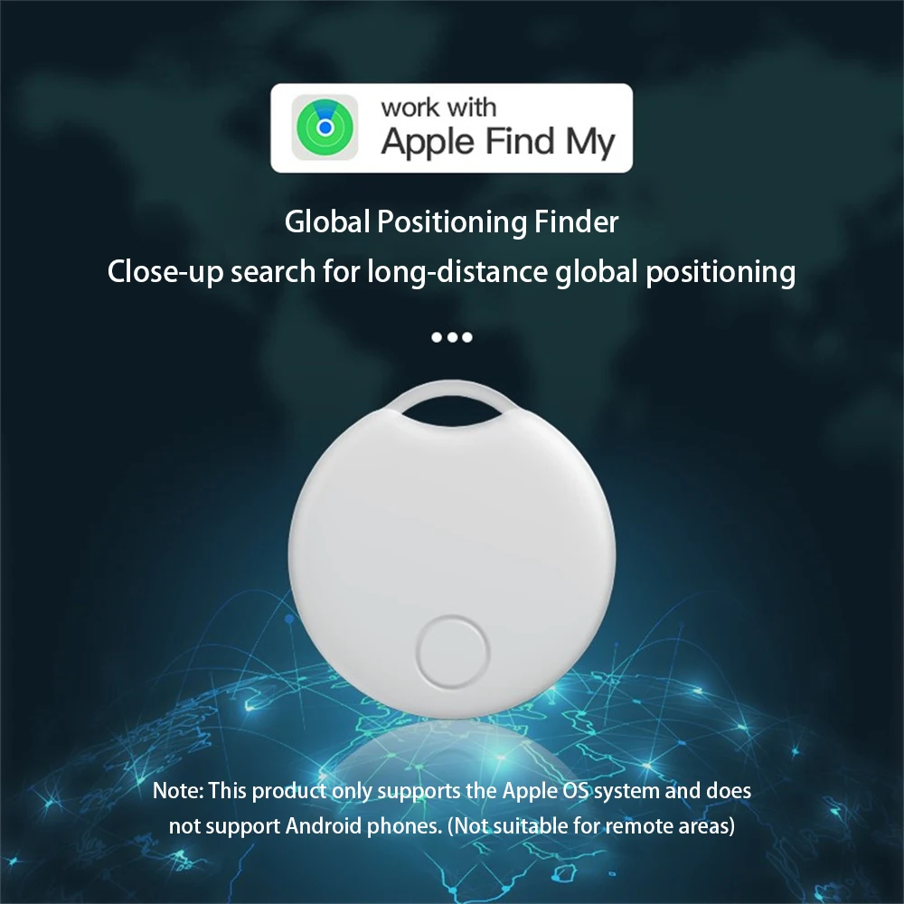 2023 Новый мини-GPS-трекер для Apple, устройство защиты от потери для пожилых людей, детей, домашних животных, работает с инструментами Apple Find My Locater Изображение 1