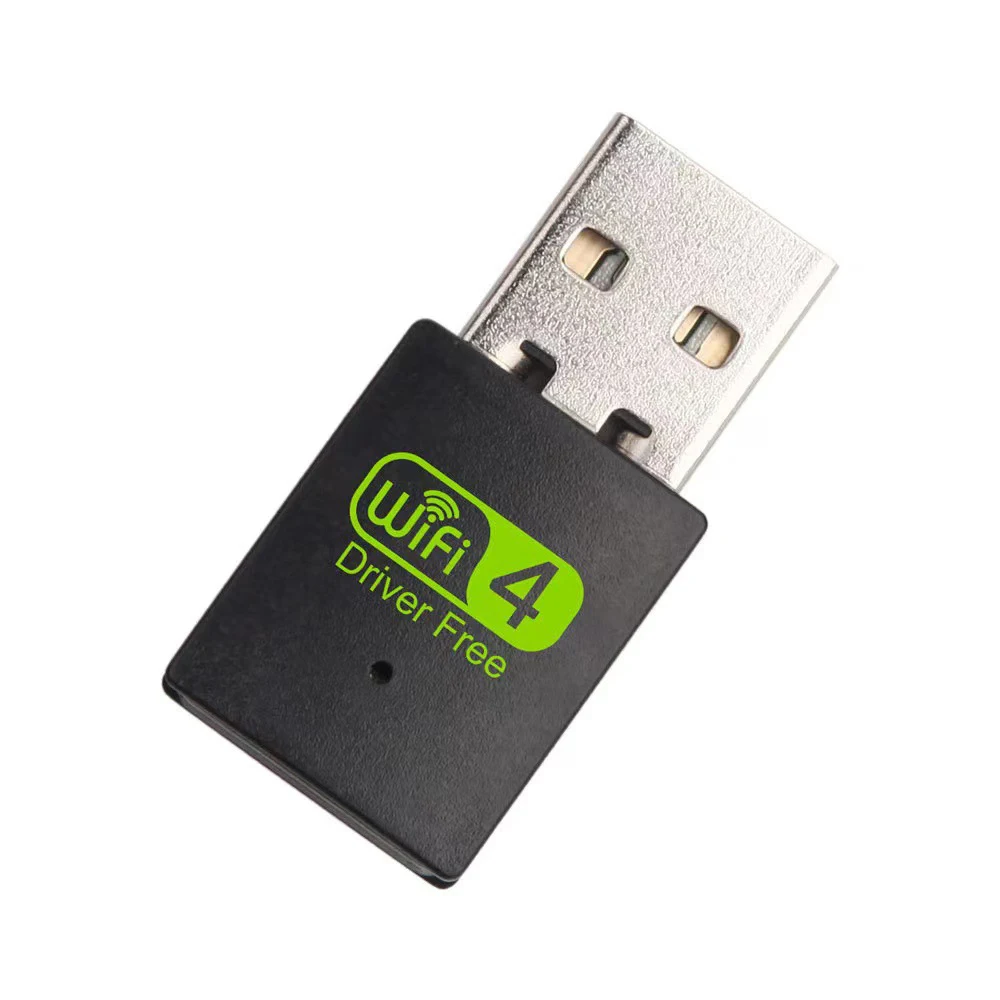 300 Мбит/с Mini USB WiFi адаптер Бесплатный драйвер Wi-Fi ключ Беспроводная сетевая карта для настольных ПК Ноутбук Сетевая карта Wi-Fi Windows Изображение 0