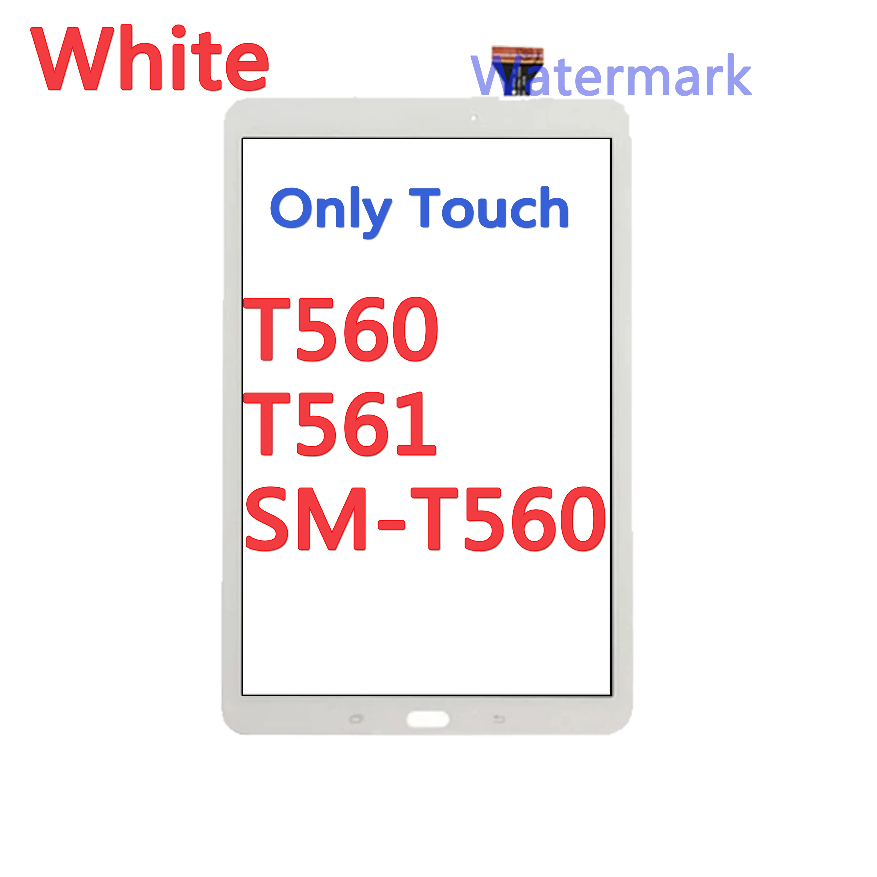 10 ШТ. Для Samsung Galaxy Tab E 9.6 SM-T560 SM-T561 T560 T561 Сенсорный Экран Дигитайзер Панель Планшета Переднее Стекло Запчасти Для Ремонта Изображение 2