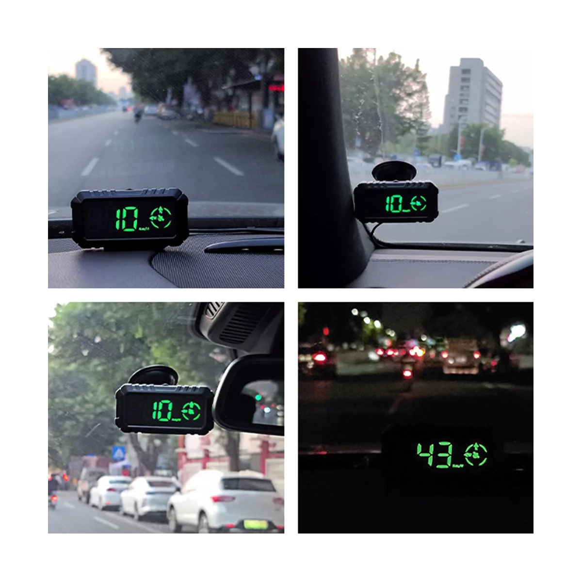 Универсальный автомобильный HUD G7, автомобильный GPS, головной дисплей, Указатель скорости, измеритель скорости, расходные материалы для автомобилей Изображение 4