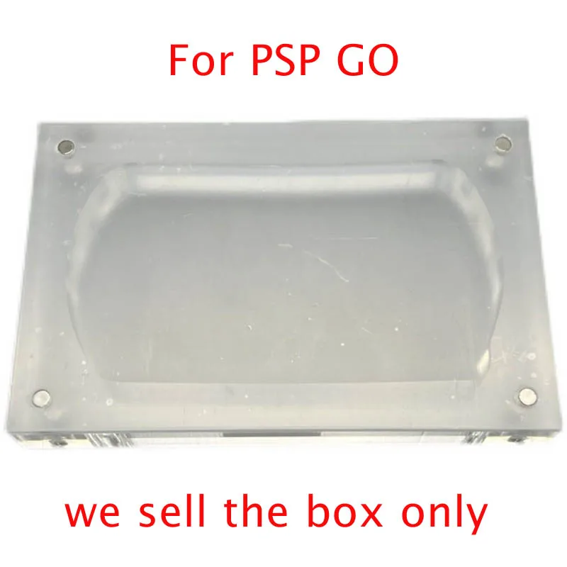 Прозрачная Магнитная крышка для хранения, акриловая витрина для игровой консоли PSPGO, защитная крышка для корпуса, коробка Изображение 0