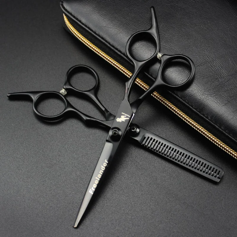 Новые профессиональные 6-дюймовые парикмахерские ножницы для стрижки и филировки волос Forbici, набор парикмахерских ножниц для стрижки волос Изображение 0
