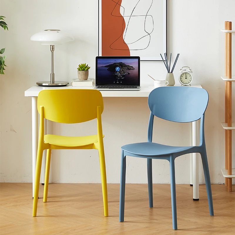 Бесплатная доставка, Пластиковый обеденный стул, Скандинавская классика, минималистичный стул для гостиной, Дизайнерская мебель для дома Sillas De Comedor Изображение 1