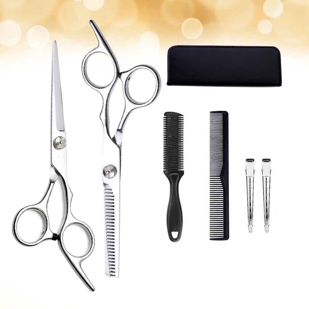 Профессиональные ножницы для стрижки волос, ножницы для пряжи, ножницы для зубов, парикмахерская Изображение 1