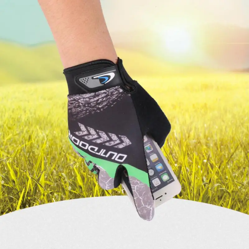 Солнцезащитные тактические перчатки, нескользящие велосипедные перчатки с сенсорным экраном, пешие прогулки, скалолазание, Мужские, женские перчатки для кемпинга Изображение 0
