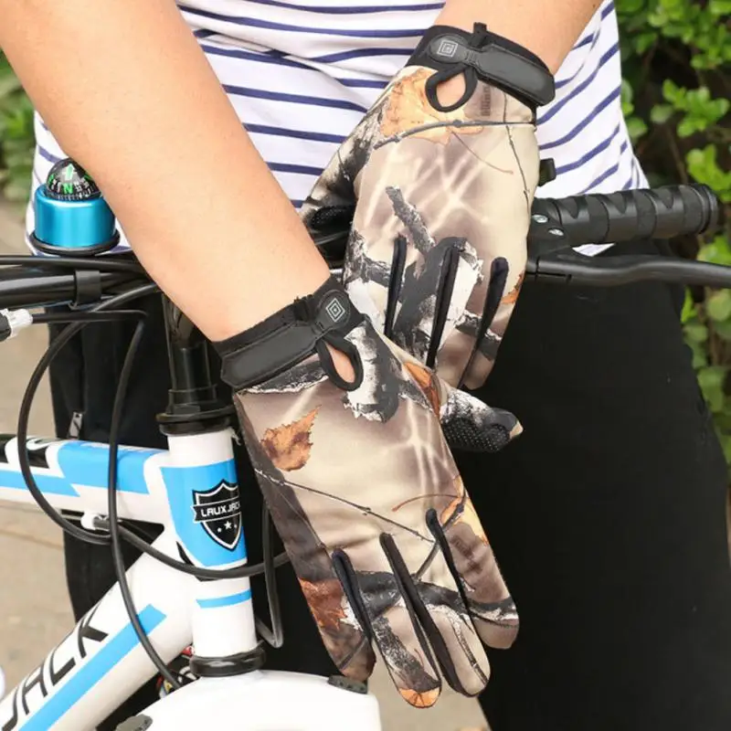 Солнцезащитные тактические перчатки, нескользящие велосипедные перчатки с сенсорным экраном, пешие прогулки, скалолазание, Мужские, женские перчатки для кемпинга Изображение 2