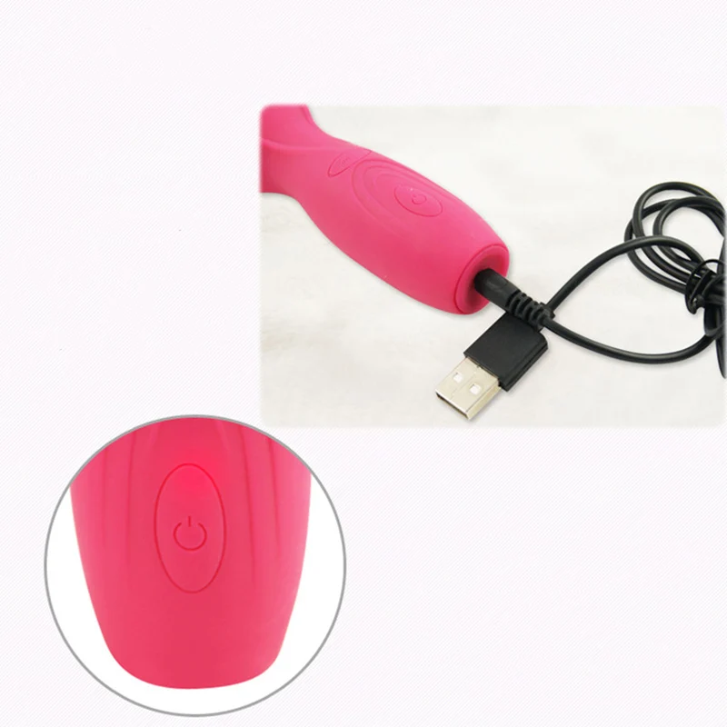 Женский USB-перезаряжаемый вибратор для стимуляции простаты, вибратор для мастурбации клитора, мощный вибромассажер, секс-игрушки для взрослых Изображение 2