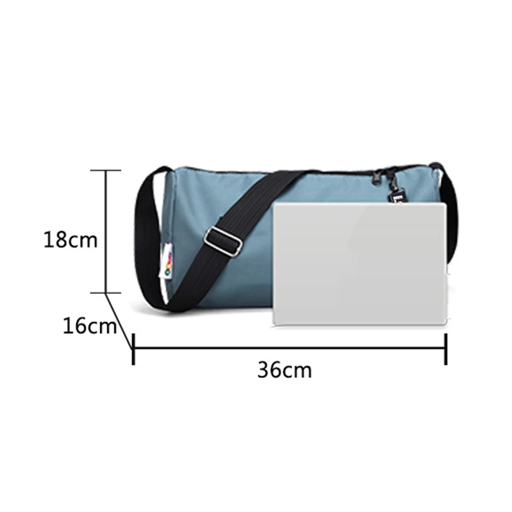 Многофункциональная дорожная спортивная сумка Большой емкости, портативная сумка для ручной клади, с несколькими карманами, легкая для плавания, пеших прогулок, кемпинга Изображение 5