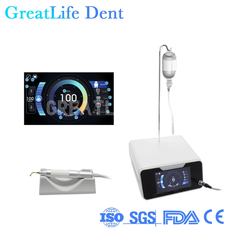 GreatLife Dent Refine AI-Bone II Эндо-Периохирургическое Оборудование LED Handpiece Хирургический Костный Нож LED Ультразвуковой Костный Резак Изображение 0