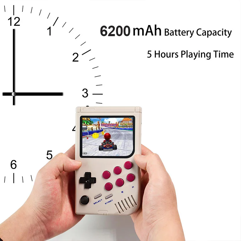 Ретро Игровая Консоль LCL PI Boy CM4 Для Game Boy Портативный Портативный Игровой Плеер С 10000 Играми 3,5-дюймовый IPS-Экран с Выходом HD Pi4 Изображение 2
