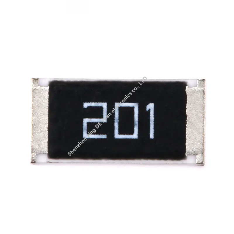 50 шт 2512 микросхемный резистор 1 Вт 200 Ом 200R SMD резистор 201 5% DIY Kit Изображение 1