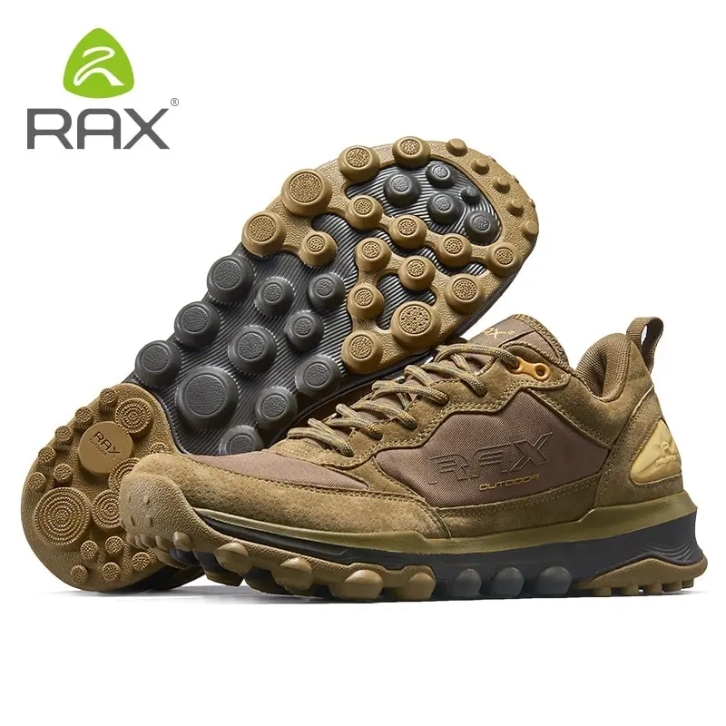 Мужские спортивные кроссовки Rax, уличные кроссовки для бега, мужские дышащие противоскользящие кроссовки, спортивные кроссовки для бега, мужские Изображение 2