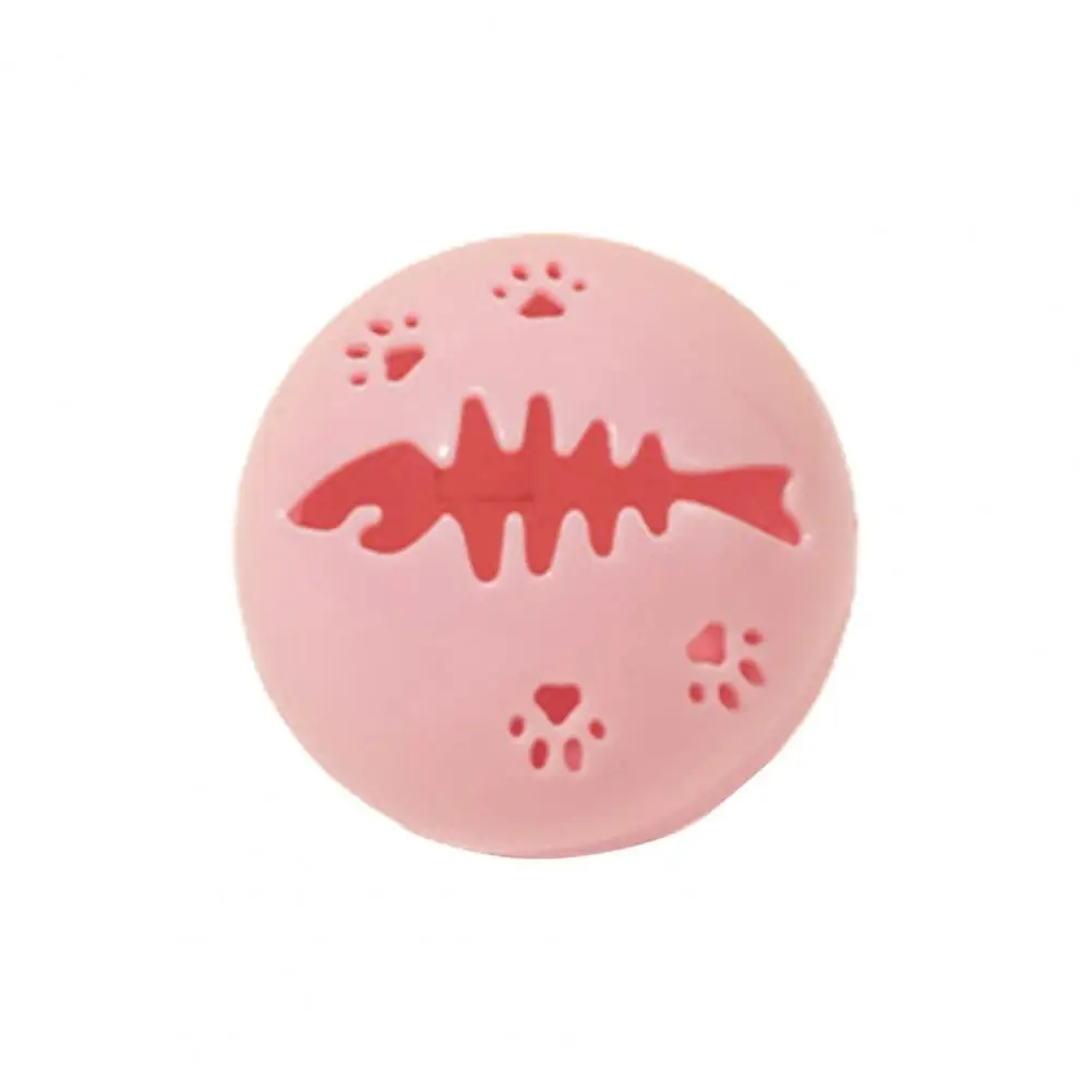 Игрушка с кошачьим мячом, выдалбливаемый Сменный Съемный шарик-колокольчик из рыбьей кости, звуковая игрушка-дразнилка для котенка в помещении, игрушка для развлечения Изображение 3
