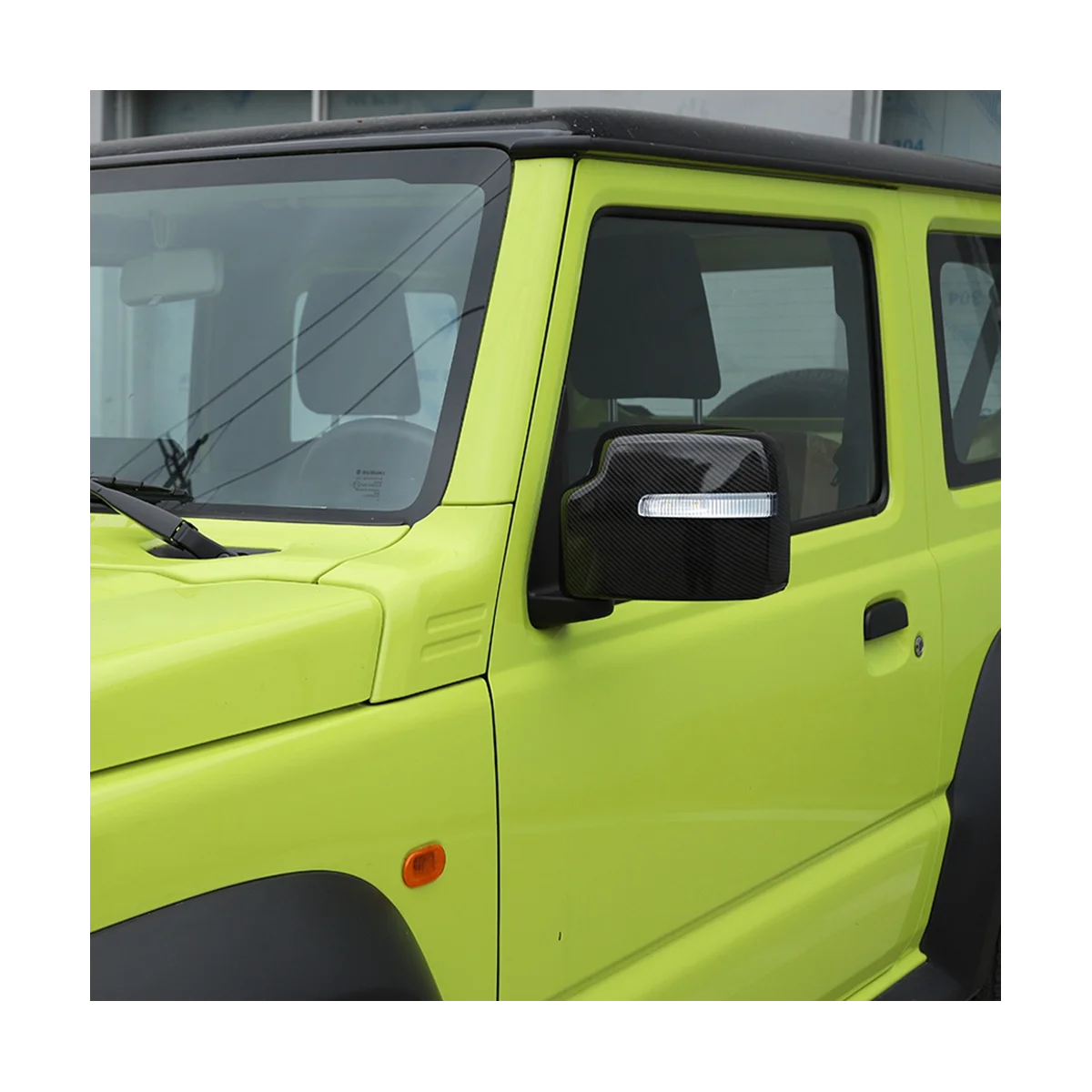Автомобильное Зеркало Заднего Вида В Виде Ракушки, Декоративная Накладка, Наклейки для Suzuki Jimny JB64 JB74 2019 2020 2021 2022 2023 Аксессуары Изображение 3